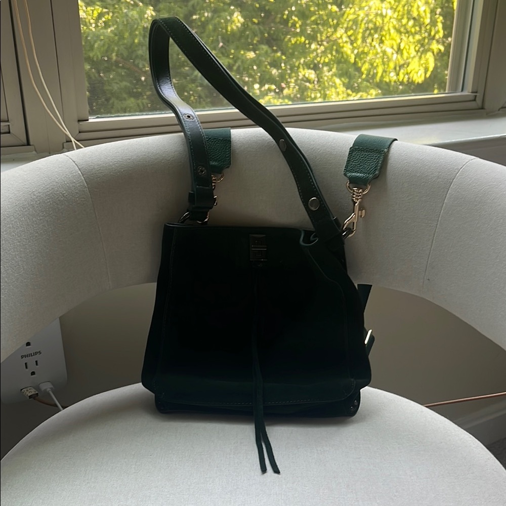 PRICE DROP ⬇️  Elegant Green Handbag -Rebecca Minkoff